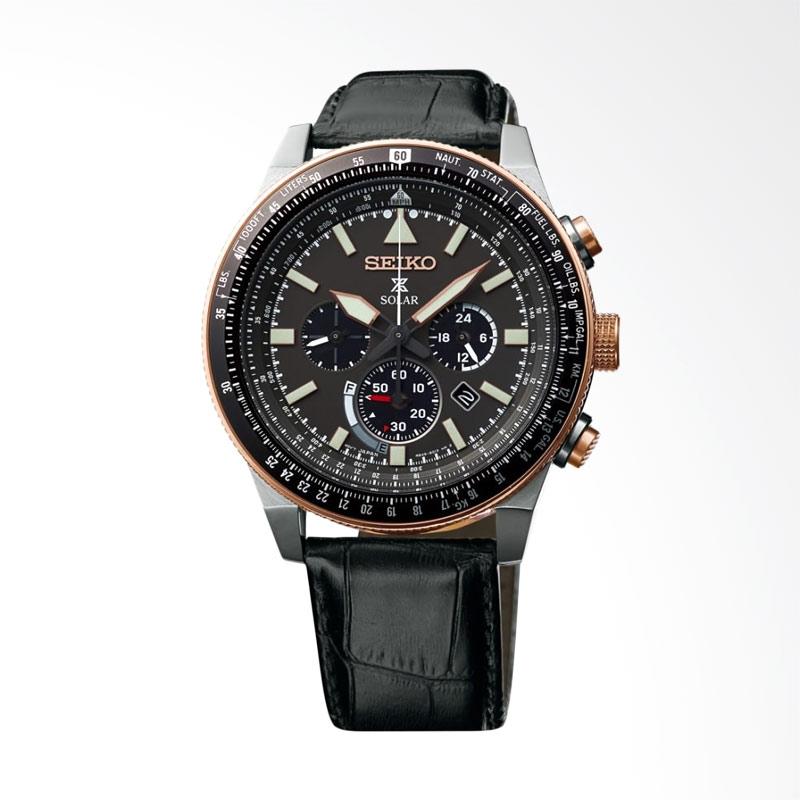 jual seiko prospex sky ssc611p1 solar chronograph black jual seiko prospex sky ssc611p1 solar chronograph black