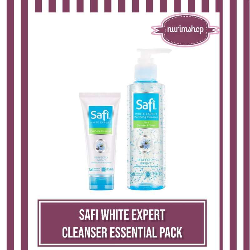 Safi Essentials Jual Safi White Expert Cleanser Essential Pack di Seller NURIM SHOP ...