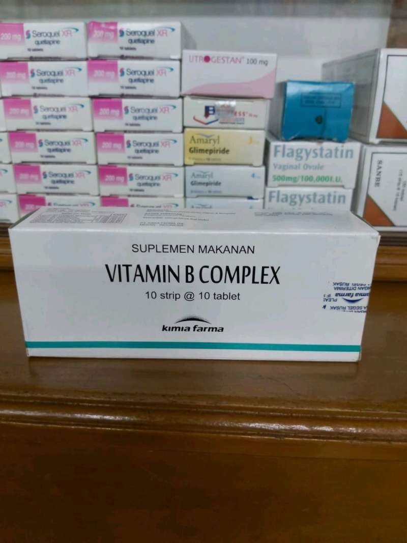 Jual Kimia Farma Vitamin B Complex (10 Strip ) di Seller Apotik sri