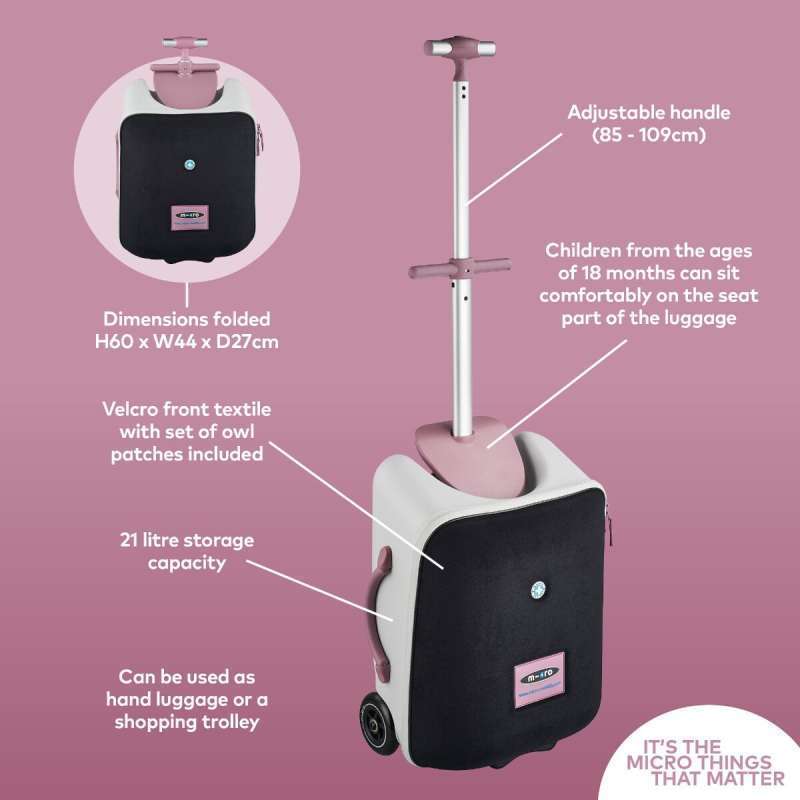 Jual Sewa Micro Eazy Luggage Pink By Mamasewa Kota Depok 7 Hari