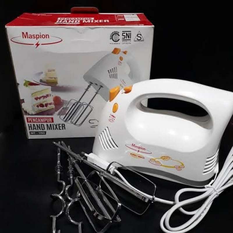 Jual Hand Mixer Maspion Mt1190 Garansi Resmi Maspion Di Seller Chaca