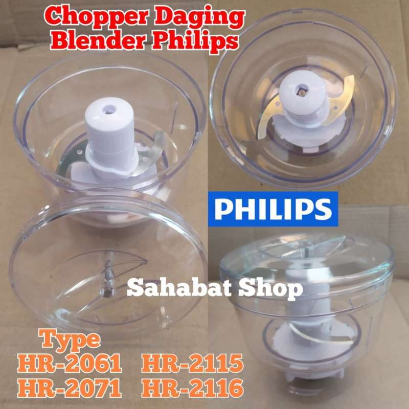 Jual CHOPPER DAGING MEAT CHOPPER BLENDER PHILIPS PENGGILING DAGING di