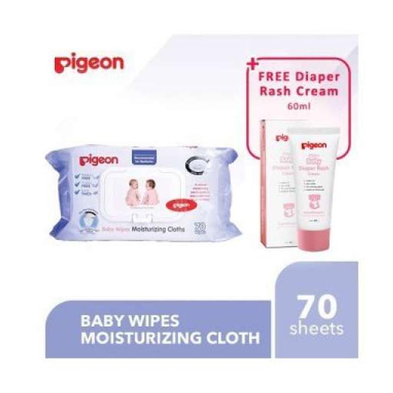 Jual Tisu Basah Pigeon Tissue Basah Pigeon Wipes Moistuizer Cloths