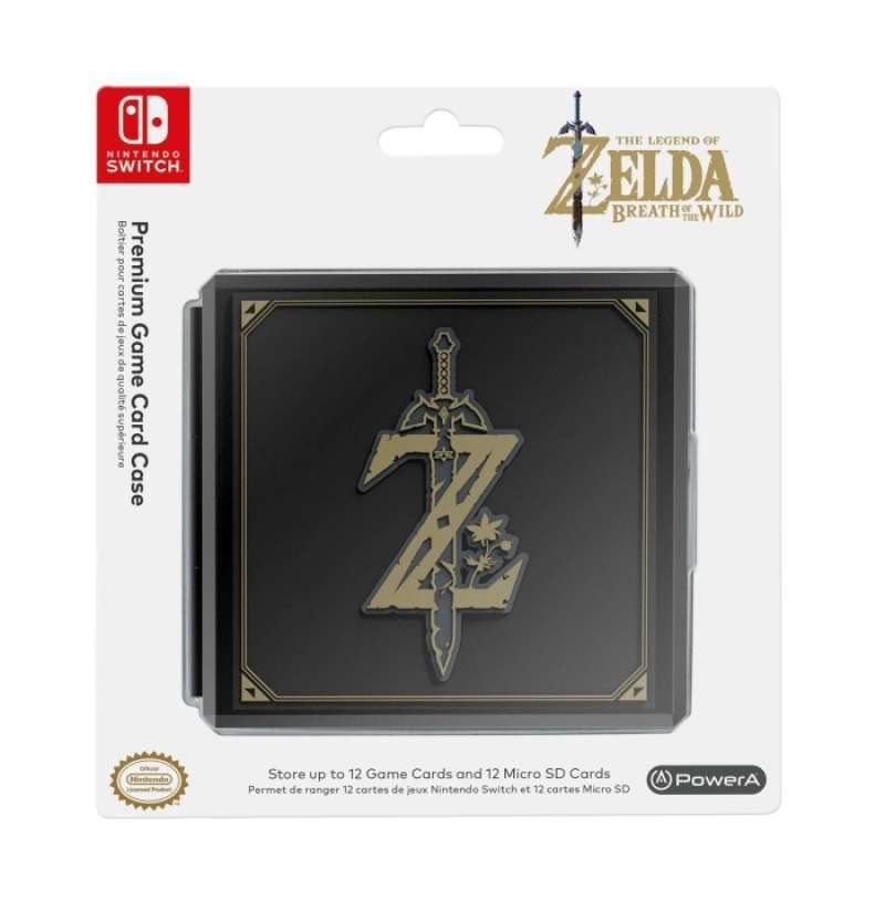 Promo Nintendo Switch Premium Game Card Case Zelda Z Symbol Diskon 22