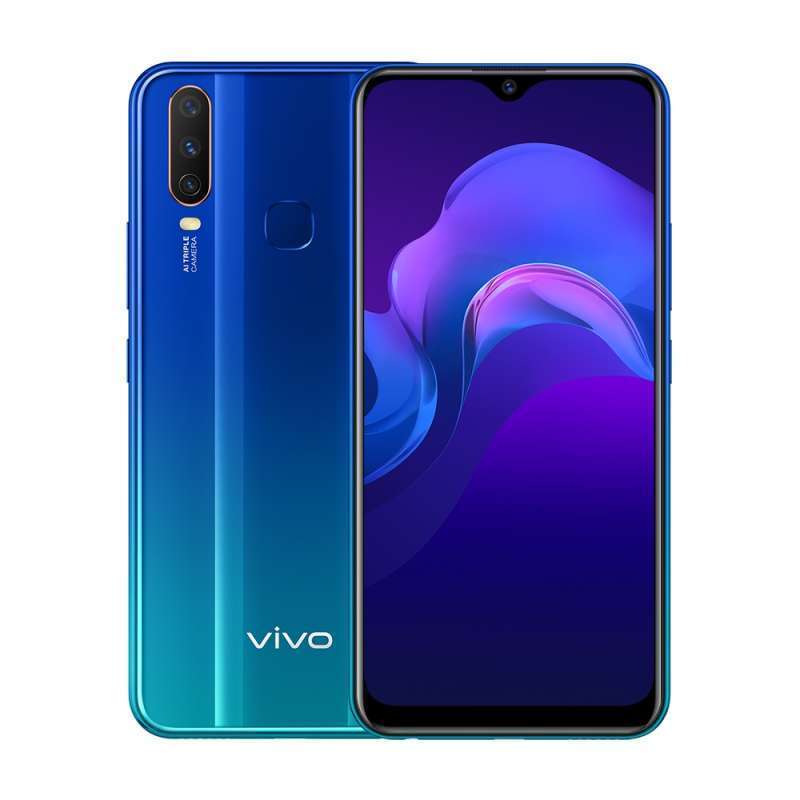 âˆš Vivo Y12 (aqua Blue, 32 Gb) Terbaru September 2021 harga