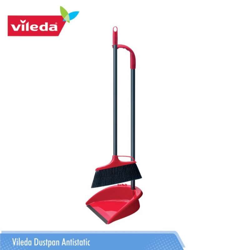 Jual VILEDA DUACTIVA SET OF BROOM AND DUSTPANSET SAPU DAN PENGKI di