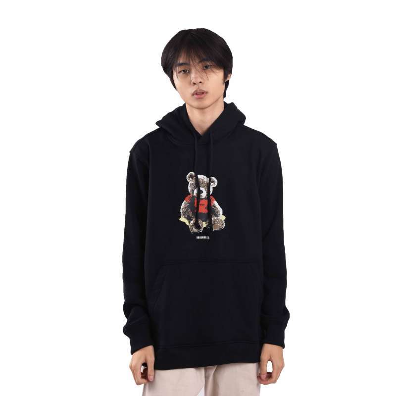 Promo Roughneck H462 Black Kiddy Joy Hoodie M Black Diskon 60 di