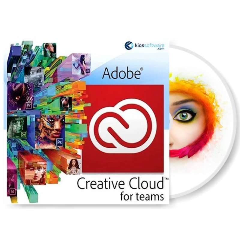 Jual ADOBE Creative Cloud for teams - All Apps original 1 Tahun annual ...