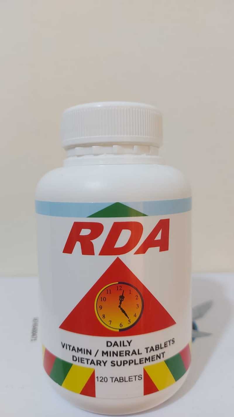 Multivitamin Rda Jual Rda Multivitamin Dan Mineral 120 Tablet By New Image-suplemen ...