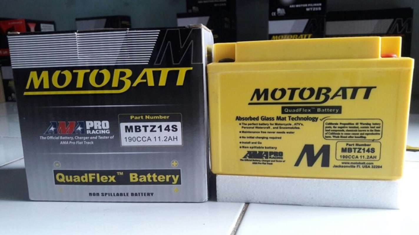 Promo Aki motor Kawasaki ER-6N ER6N Ninja 650 MBTZ14S Motobatt Diskon