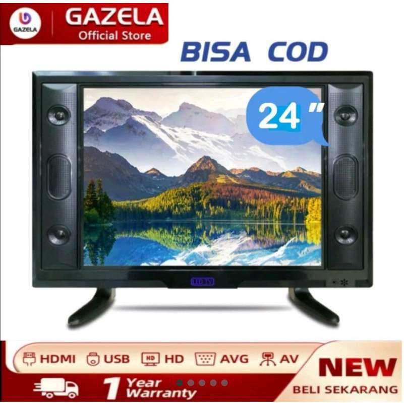 Promo Tv Led 24 Inch Murah Garansi 1 Tahun Diskon 15% Di Seller Dou-jj ...