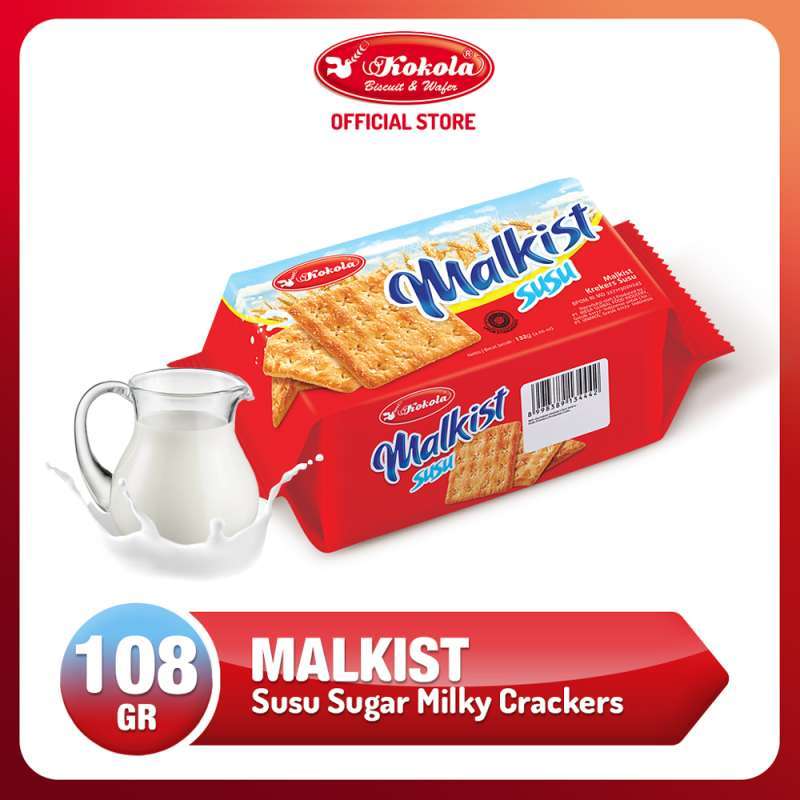 Jual Sugar Milky Crackers Malkist Susu 108gr Di Seller Kokola Store