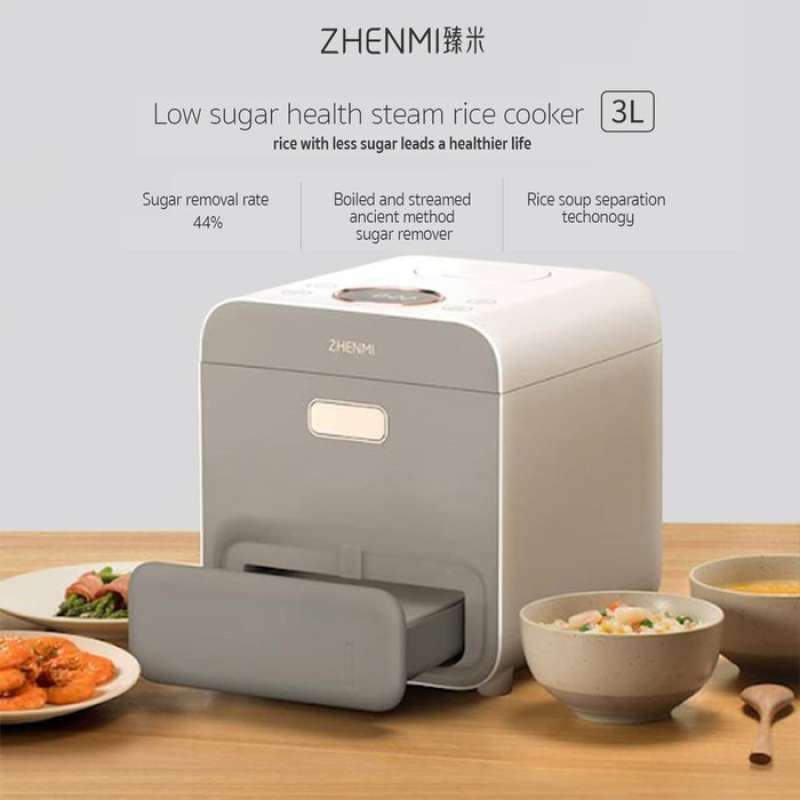 Jual Xiaomi Zhenmi Rice Cooker Health Penanak Nasi Rendah Gula 3l Putih
