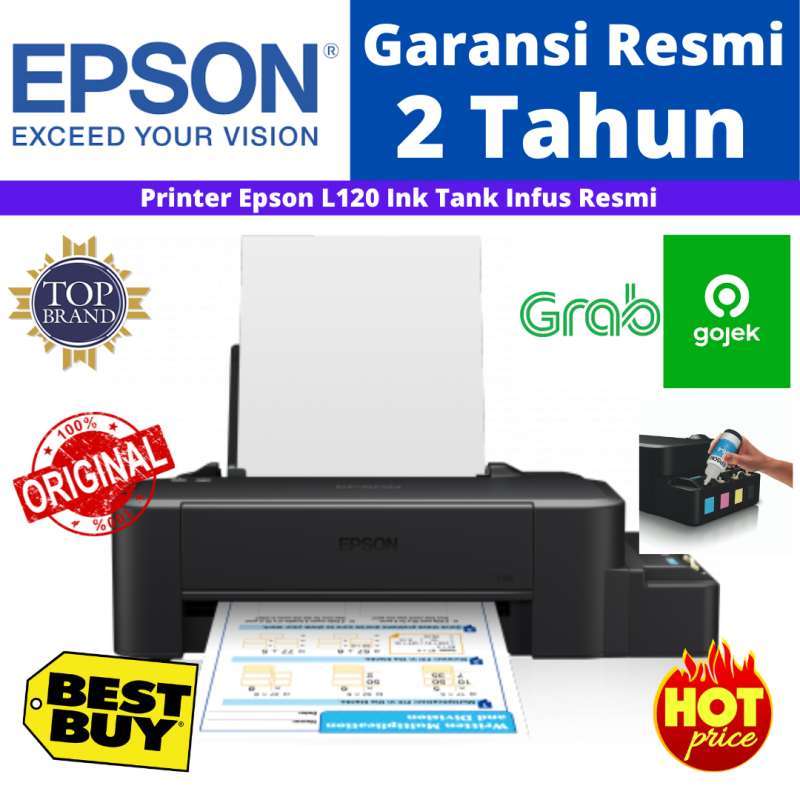 Jual Epson L120 L 120 Infus Printer Resmi di Seller Karya Megah ...