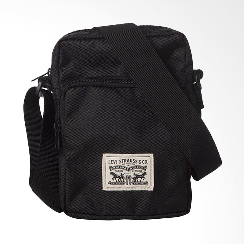 Jual Levi's L Series Sm   all Crossbody Bag Tas Pria - Black