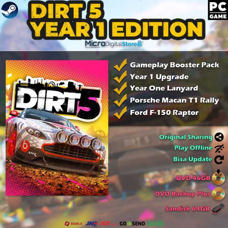 Jual DIRT 5 Year One Edition PC Original - DVD 46GB di Seller Micro ...