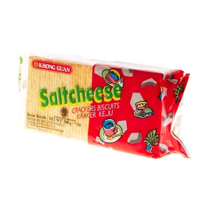 Jual Khong Guan Saltcheese Crackers Biskuit [200 g] Online