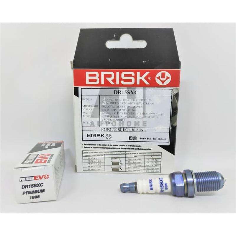 Jual Brisk Busi Premium Evo Dr15sxc For Hyundai Santa Fe Sm V6 2.7 2001 ...