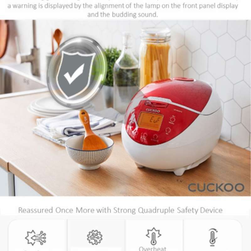 Jual Cuckoo Rice Cooker Digital Cr0655f No 1 In Korea Di Seller Master Elektronik Store