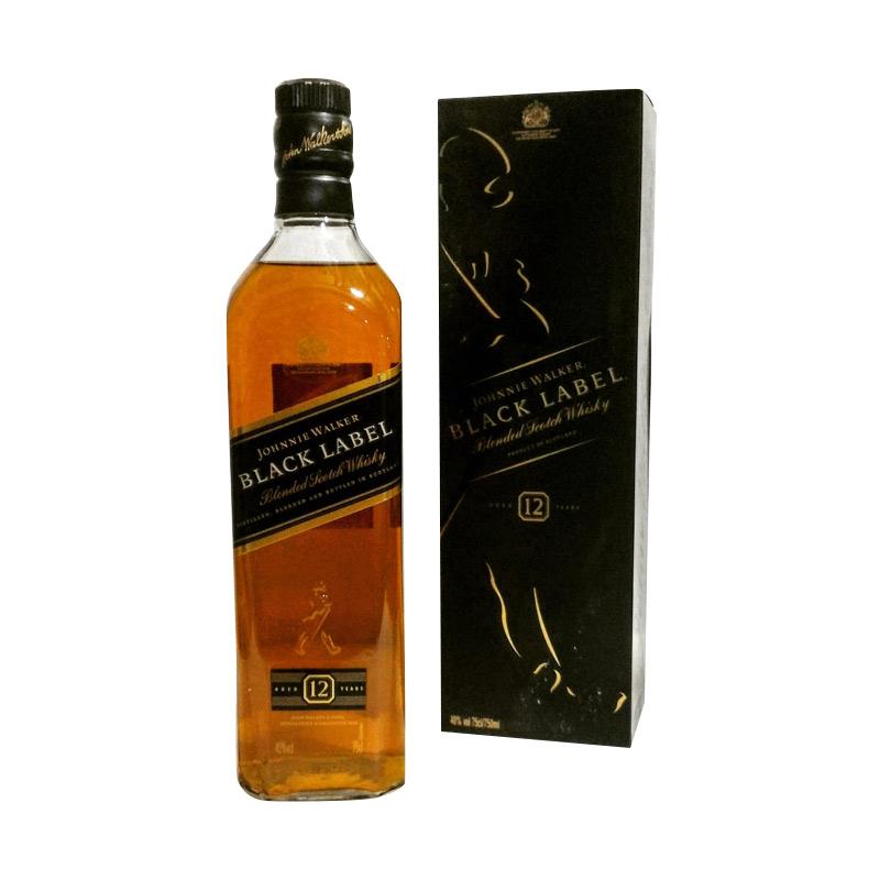 Jual Johnnie Walker Black Label Whisky Minuman Alkohol