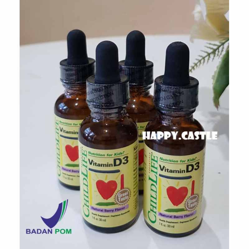 Jual Childlife Vitamin D3 Childlife Vit D3 Child Life Vitamin D3 Vit D3