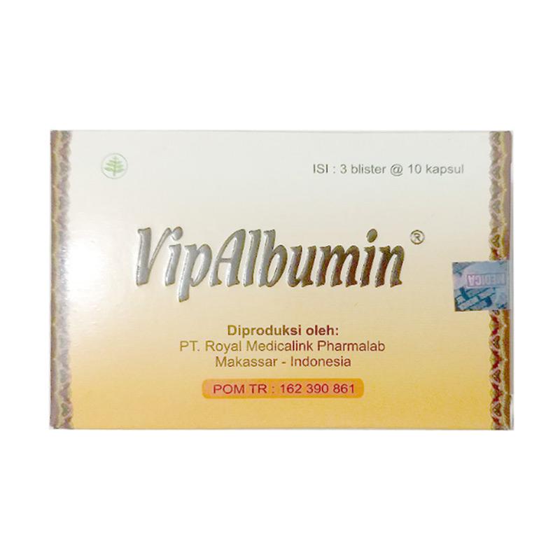 Jual Vipalbumin Multivitamin & Suplemen [30 Kapsul / New Packaging] di