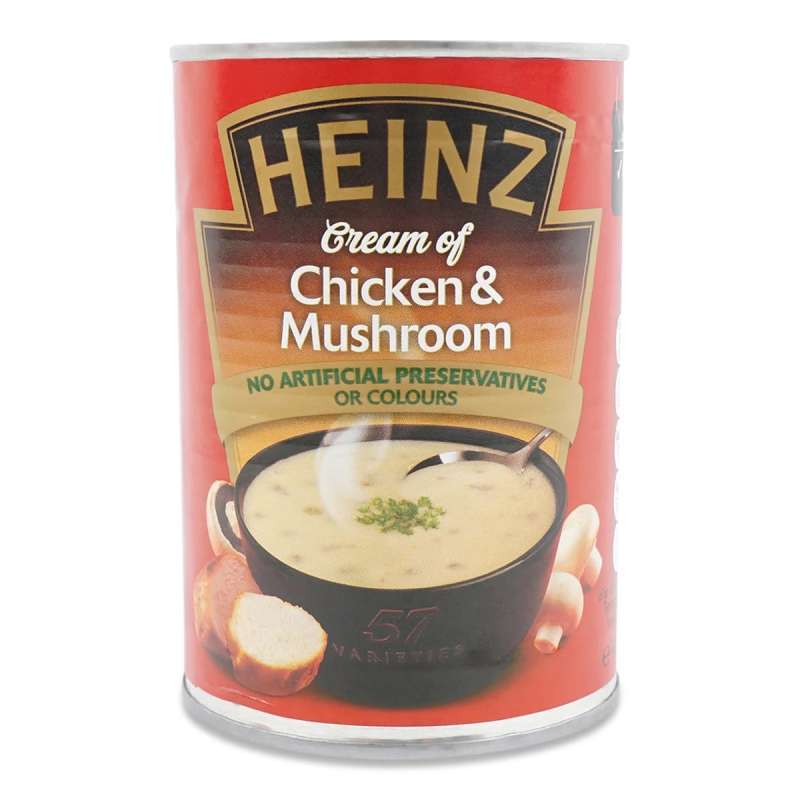 Jual Heinz Cream of Chicken & Mushroom Soup 400g di Seller BisQuitto