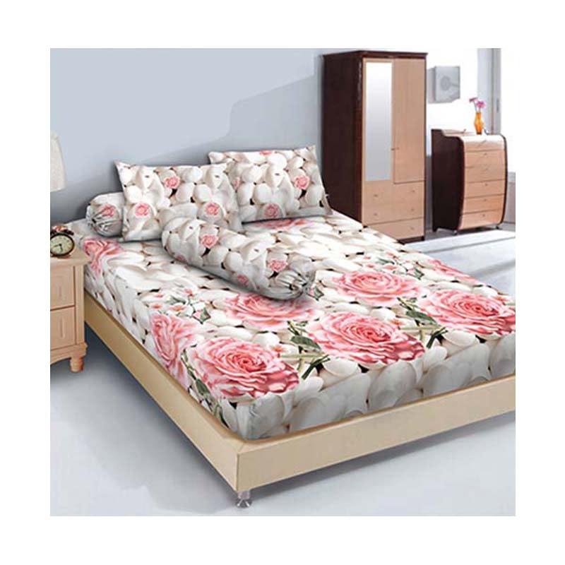 Quincyhome Syafa Sprei Small Single 120 X 200 Ungu 