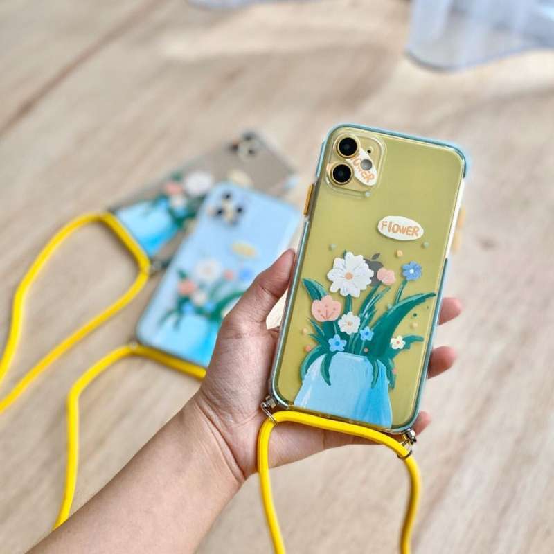 Jual WILD FLOWER SLING CASE iPhone 12 12Pro 12ProMax 11
