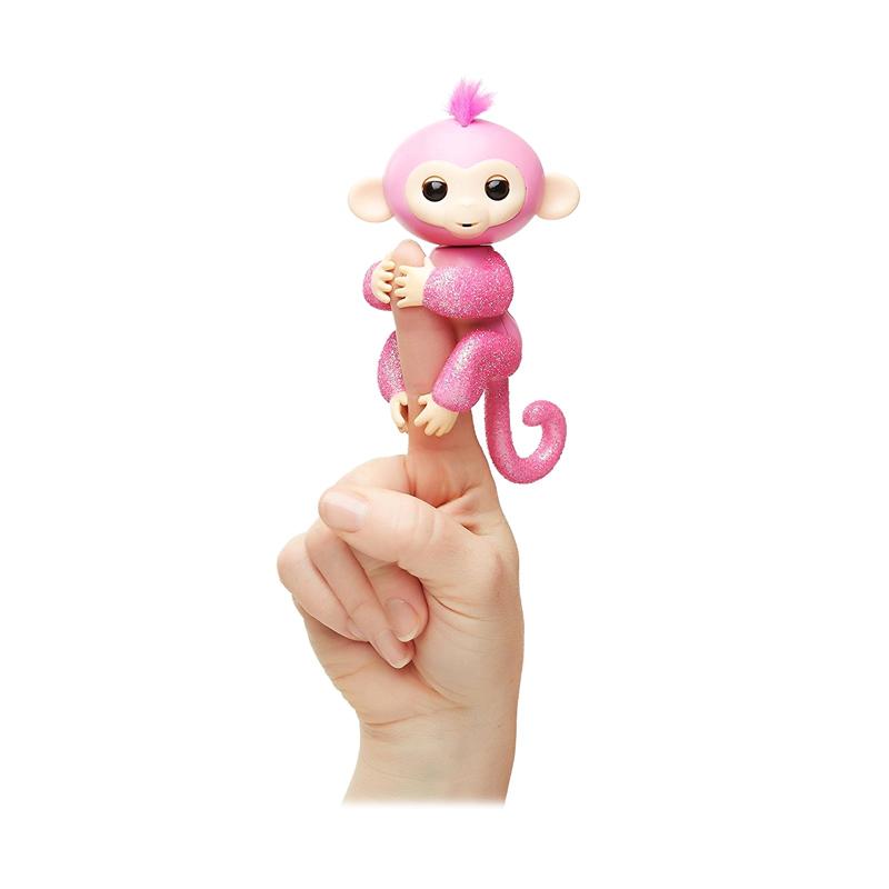Jual Wowwee Fingerlings Interactive Smart Glitter Monkey Pet Toys