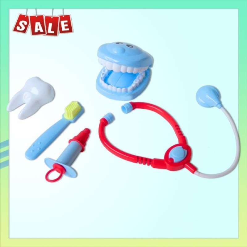 Jual DOCTOR TOYS SET MAINAN DOKTER GIGI ANAK DENTAL di Seller Pasar