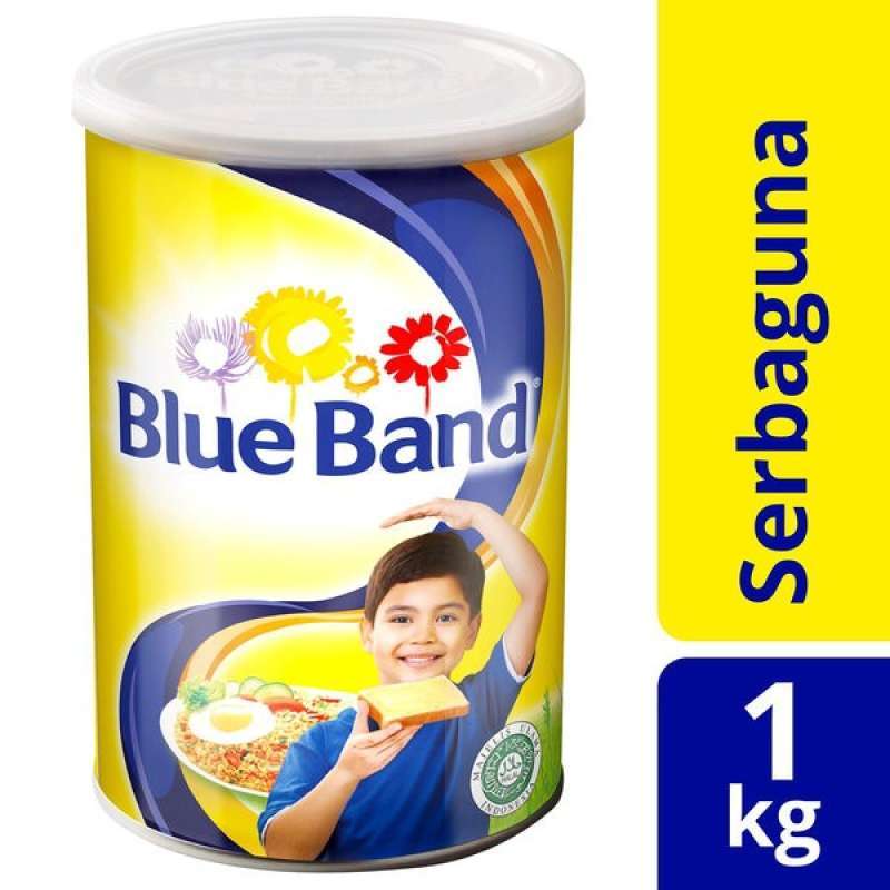 Jual BLUE BAND Margarine 1 Kilo Blueband Margarin Kemasan Kaleng 1kg