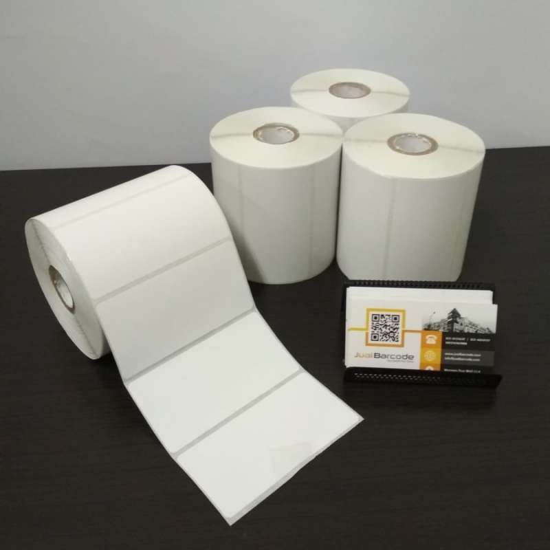 Sticker Label 50x100 Jual Label Sticker Barcode Produk Ukuran 100mm X 50mm - Isi 1.000 Pcs ...