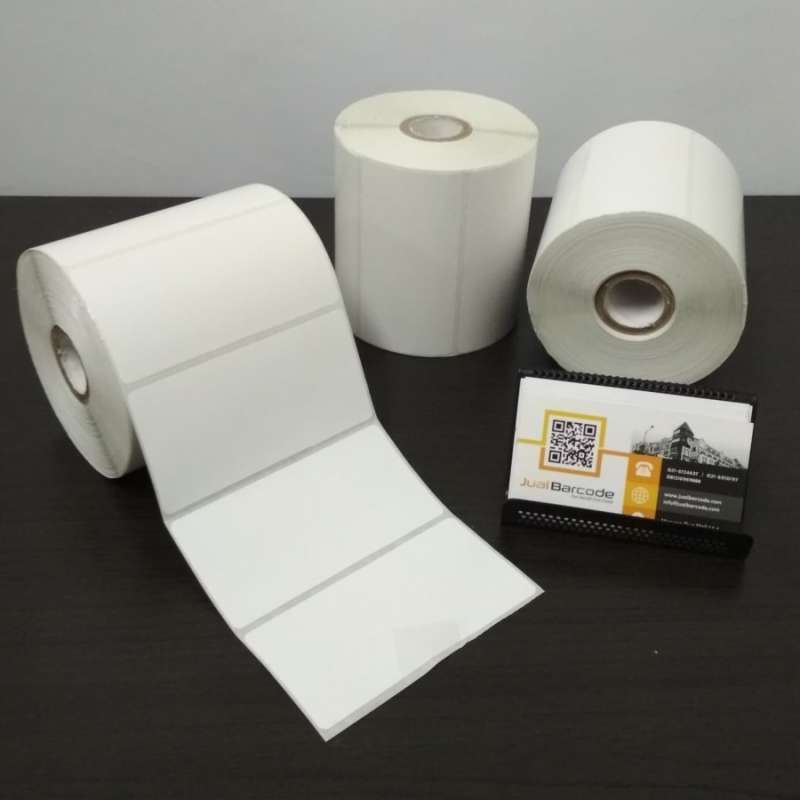 Sticker Label 50x100 Jual Label Sticker Barcode Produk Ukuran 100mm X 50mm - Isi 1.000 Pcs ...