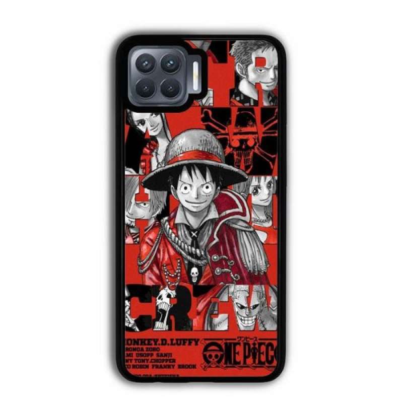 Promo Casing Oppo Reno4 F TPU Glasscase One Piece Crew