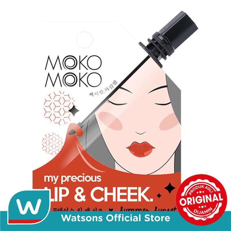 Jual Moko Moko My Precious Lip & Cheek Summer Sunset di Seller WATSONS