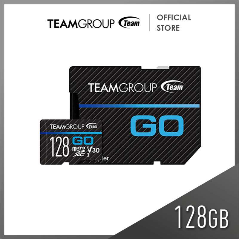 Promo Team GO Micro SDXC 128GB UHSI U3 Speed Retail W/1 Adapter Diskon