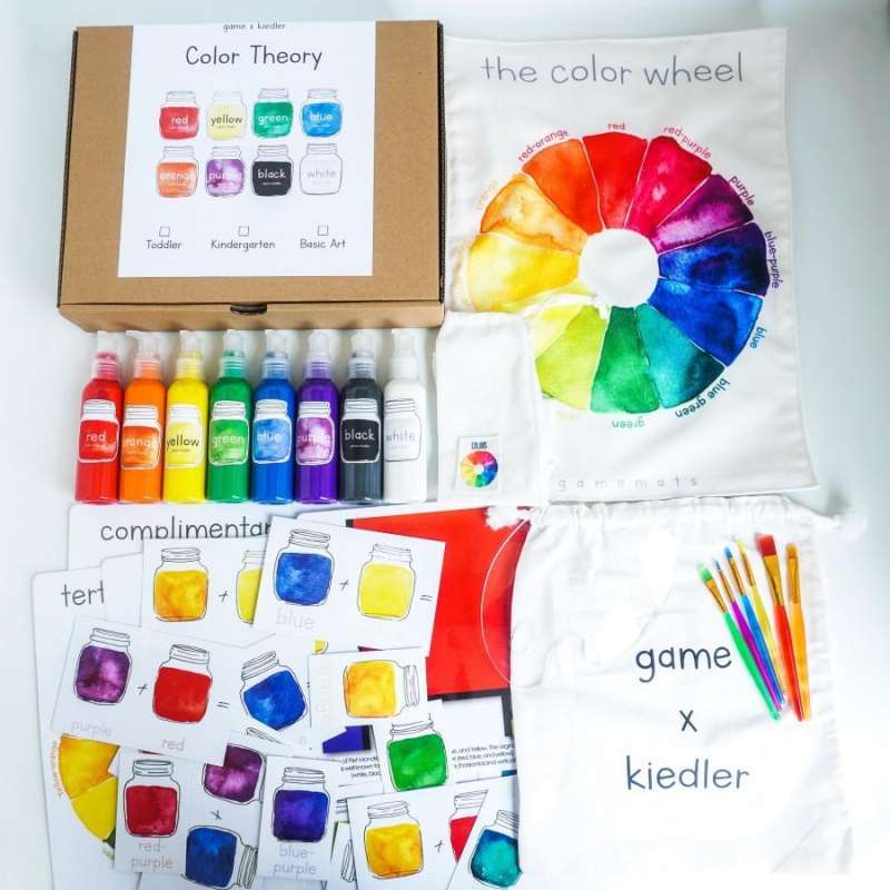 Jual Color Theory GAME x KIEDLER Set Belajar Warna Bundle Todl+KG di Seller Kiedler Petir
