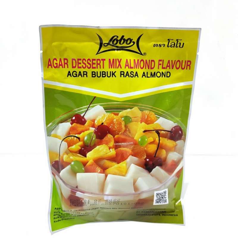 Jual Lobo Agar Bubuk Rasa Almond Agar Dessert Mix Almond Flavor 130 Gr