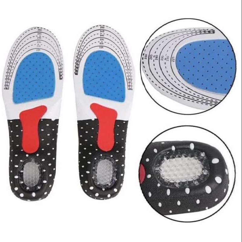 Jual Shoe Pad Silicone Alas Kaki Sepatu Gel Insole Empuk Sepatu Sneaker