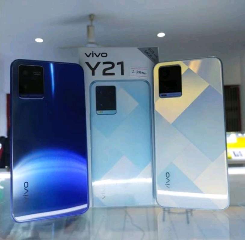 Jual VIVO Y21 - Biru 4/64 di Seller Grace Cell BTM - Kota Bogor, Jawa