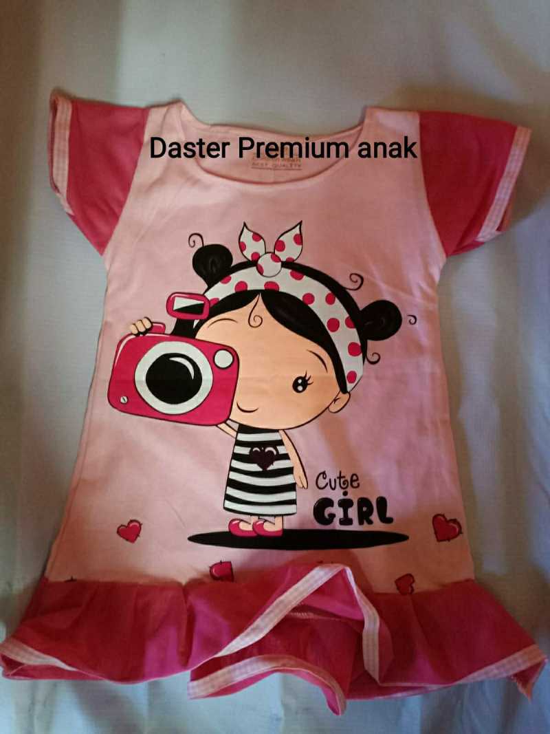 Kids Daster Promo Daster anak Premium ukuran M - usia 1-2 tahun -3 tahun - 5 tahun ...
