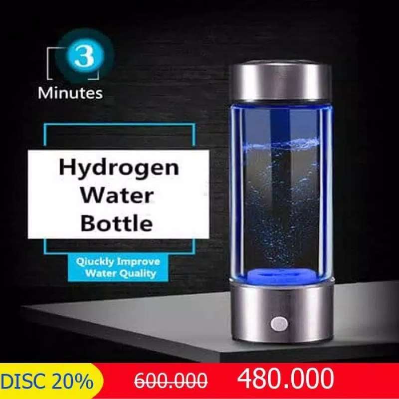 Jual Original Botol Hydrogen Botol Air Minum Hydrogen Harga Promo Di ...