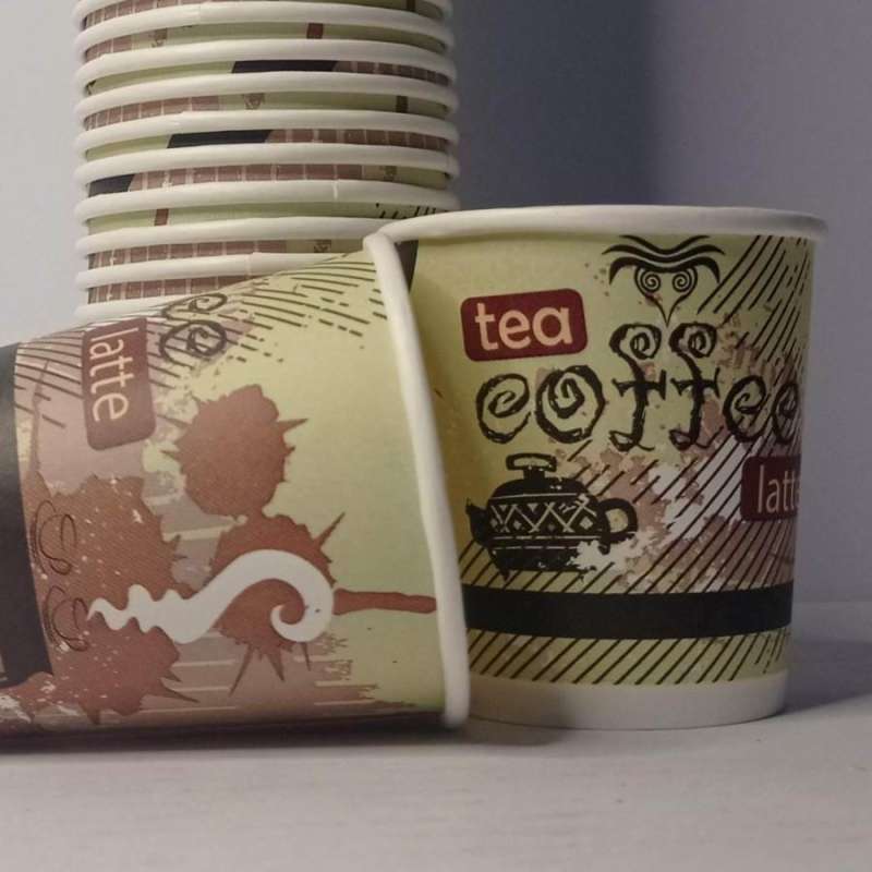 Jual Cup Kopi 6.5oz / Gelas Kopi / Gelas Kopi Kecil / Paper Cup Di ...