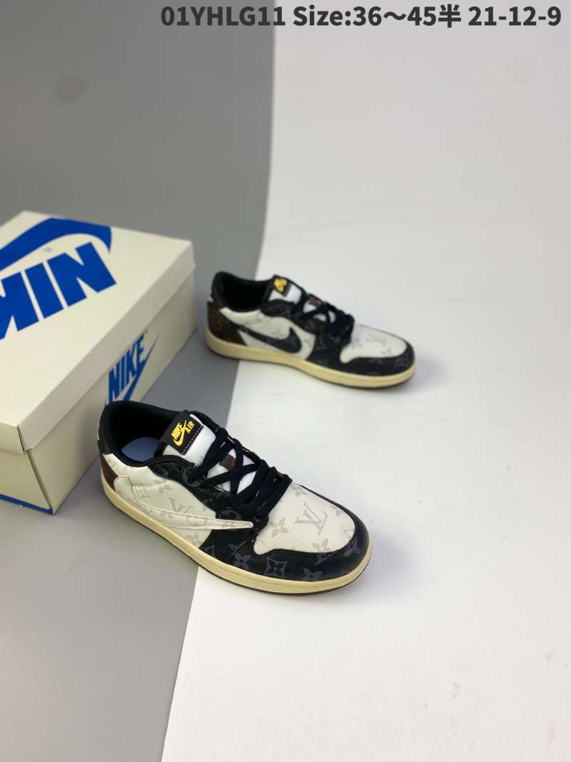 Jual Travis Scott X Fragment X Nike Air Jordan 1 Low Lv Low Top White ...