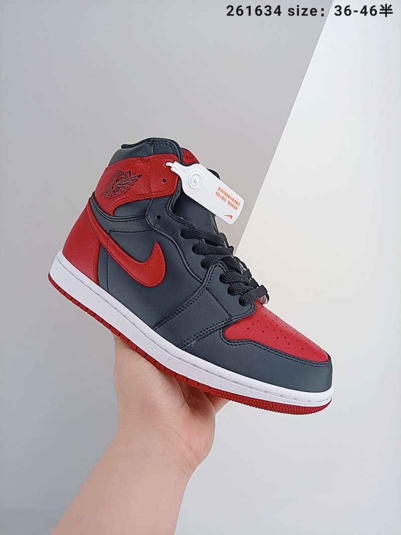 Jual NIKE Air Jordan 1 Mid aj1 high top basketball shoe is made of ...
