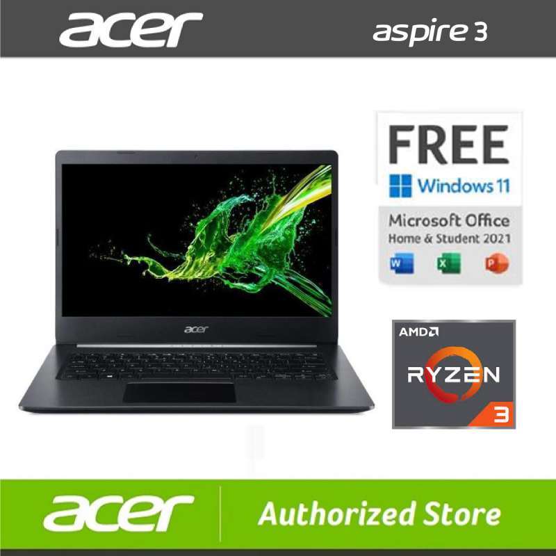 Promo ACER ASPIRE 3 A314-22-R890 RYZEN 3 3250U 4GB 256GB SSD AMD RADEON ...