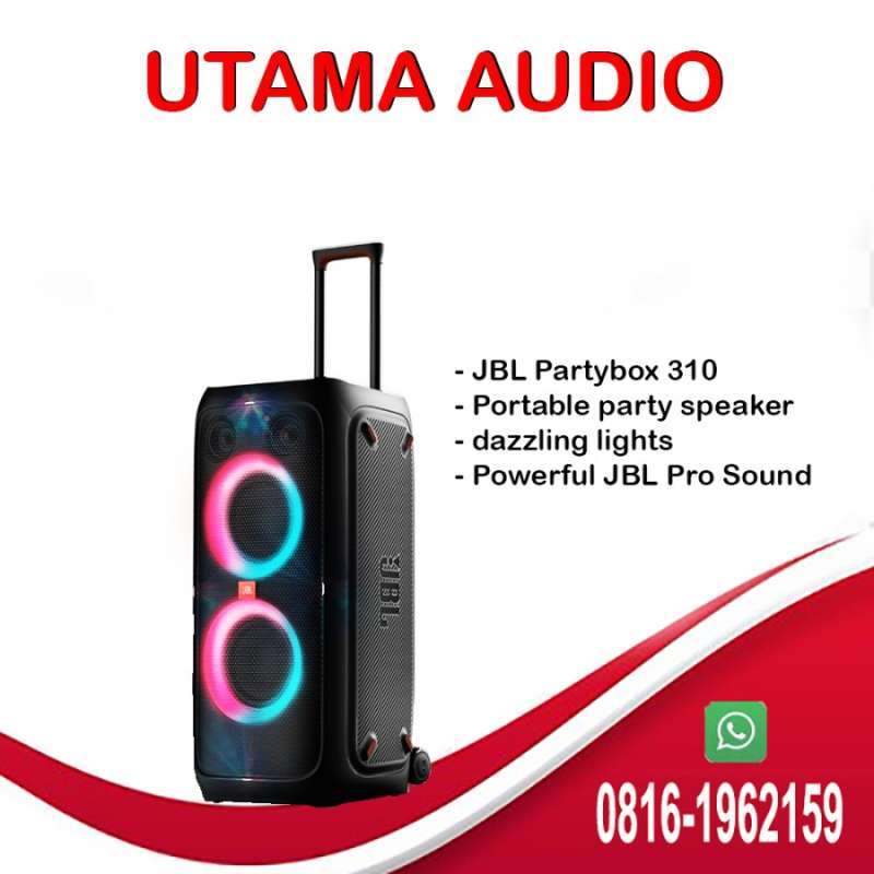 Promo JBL Partybox310 Portable partybox 310 PA speaker bluetooth