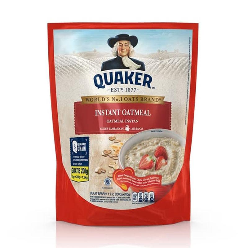 √ Quaker Instant Oatmeal [1200 G] Terbaru Juli 2021 harga murah