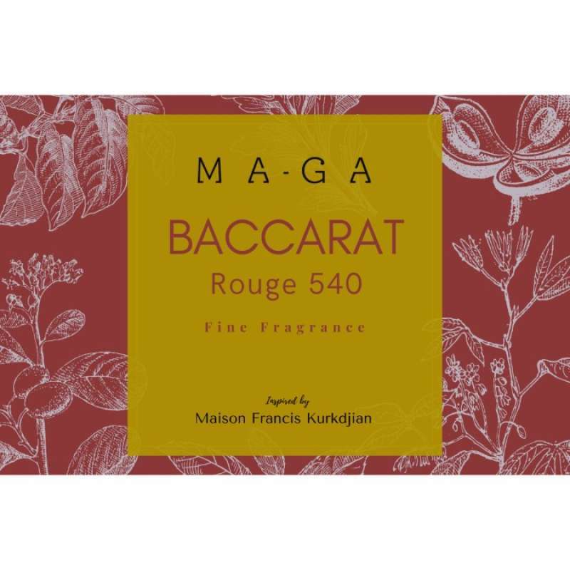 Promo BACCARAT ROUGE 540 FINE FRAGRANCE PARFUM FOR SKINCARE CANDLE ...